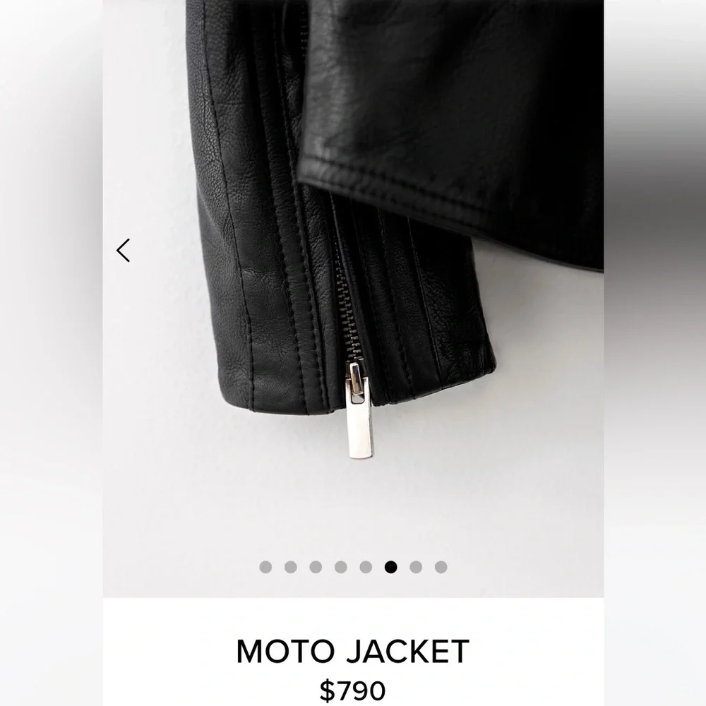 Vagabond The Moto jacket sz s NWOT worn in photos only - Picture 13 of 16